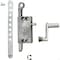 Prime-Line Louvre Window Operator Assembly, Side Mount, Diecast (Single Pack) R 7015 - alternate 1